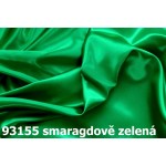 satén 93155 smaragdově zelená 