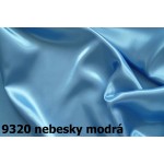 satén 9320 nebesky modrá 