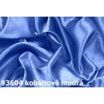 satén 93604 kobaltově modrá 