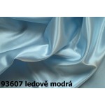 satén 93607 ledově modrá 